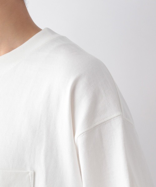 GLOBAL WORK(グローバルワーク)の「ヘビロッTEE/7分袖/295189(Tシャツ/カットソー・メンズ・ホワイト/チャコールグレー/グレー・SMALL/MEDIUM/LARGE/X-LARGE)」の10枚目の写真