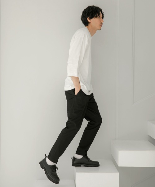 GLOBAL WORK(グローバルワーク)の「ヘビロッTEE/7分袖/295189(Tシャツ/カットソー・メンズ・ホワイト/チャコールグレー/グレー・SMALL/MEDIUM/LARGE/X-LARGE)」の18枚目の写真