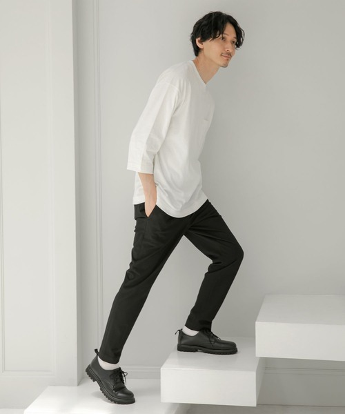 GLOBAL WORK(グローバルワーク)の「ヘビロッTEE/7分袖/295189(Tシャツ/カットソー・メンズ・ホワイト/チャコールグレー/グレー・SMALL/MEDIUM/LARGE/X-LARGE)」の19枚目の写真
