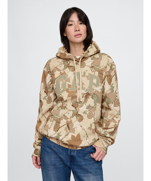 GAP(ギャップ)の「Gapアーチロゴ パーカー(パーカー・メンズ・グリーン/ワイン/パープル/ピンク/ブラック/オフホワイト/レッド/グレー/ベージュ・XL/L/XS/S/M)」の14枚目の写真