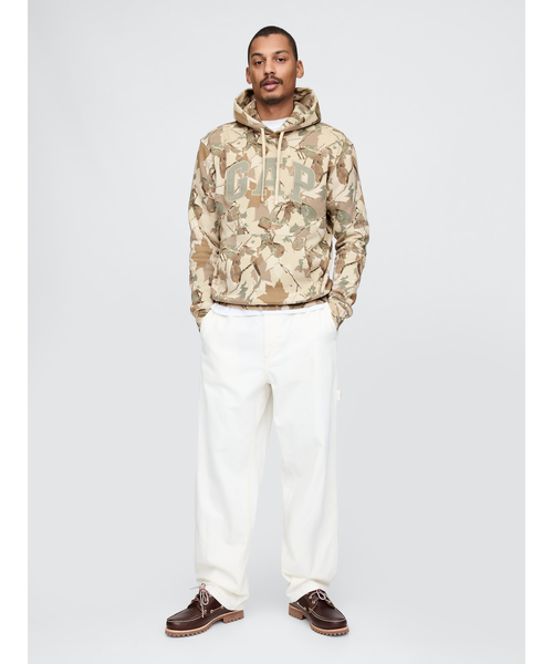 GAP(ギャップ)の「Gapアーチロゴ パーカー(パーカー・メンズ・グリーン/ワイン/パープル/ピンク/ブラック/オフホワイト/レッド/グレー/ベージュ・XL/L/XS/S/M)」の16枚目の写真