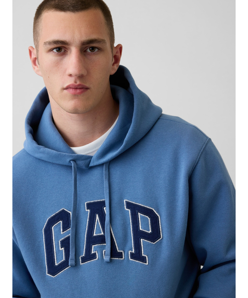 GAP(ギャップ)の「Gapアーチロゴ パーカー(パーカー・メンズ・グリーン/ワイン/パープル/ピンク/ブラック/オフホワイト/レッド/グレー/ベージュ・XL/L/XS/S/M)」の19枚目の写真