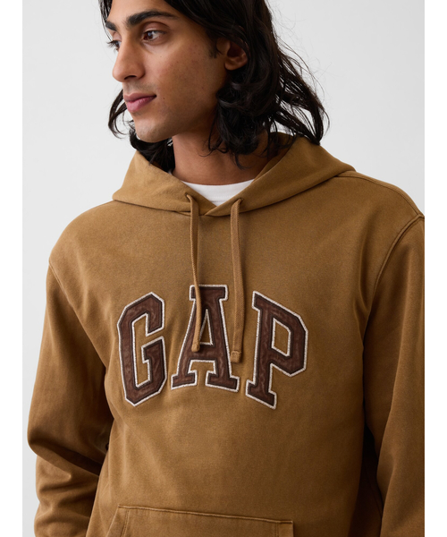 GAP(ギャップ)の「Gapアーチロゴ パーカー(パーカー・メンズ・グリーン/ワイン/パープル/ピンク/ブラック/オフホワイト/レッド/グレー/ベージュ・XL/L/XS/S/M)」の17枚目の写真