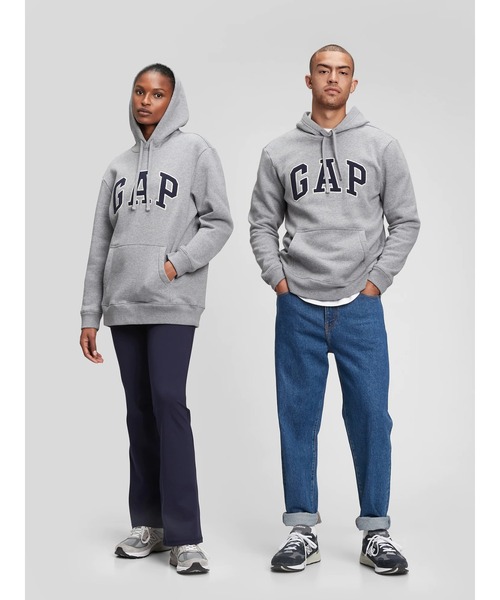 GAP(ギャップ)の「Gapアーチロゴ パーカー(パーカー・メンズ・グリーン/ワイン/パープル/ピンク/ブラック/オフホワイト/レッド/グレー/ベージュ・XL/L/XS/S/M)」の4枚目の写真