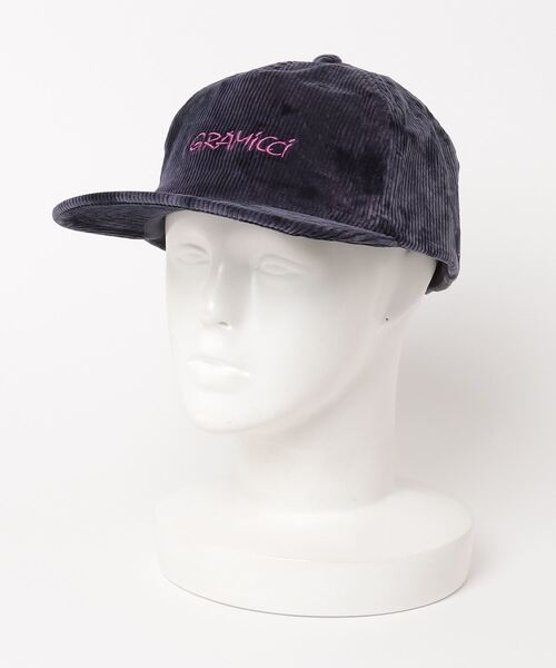Gramicci(グラミチ)の「CORDUROY CAP | コーデュロイキャップ(キャップ・メンズ・パープル系その他/ダークブラウン/ネイビー系4・FREE)」の1枚目の写真