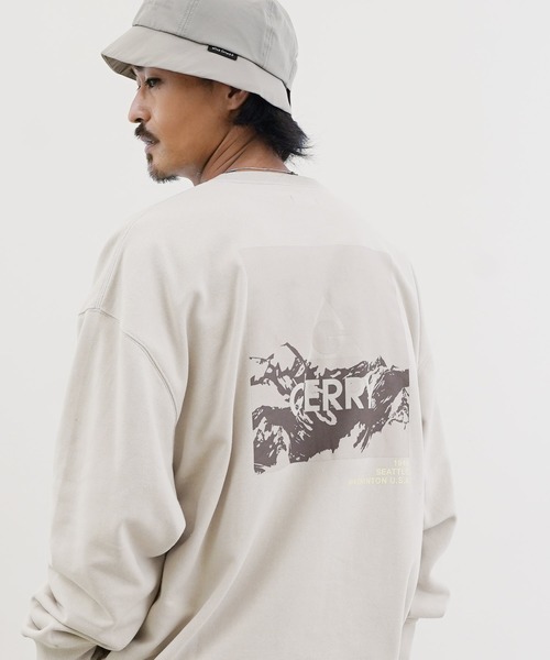 GERRY(ジェリー)の「GERRY / ジェリー 別注 コラボ オーバーサイズ 裏毛 スウェット トレーナー(スウェット・メンズ・ブラック系その他/グレー系その他/ベージュ系その他/グリーン系その他/ブラック系その他2/ブラック系その他3/グレー系その他2/グレー系その他3/ベージュ系その他2/ベージュ系その他3/グリーン系その他2/グリーン系その他3・FREE)」の9枚目の写真