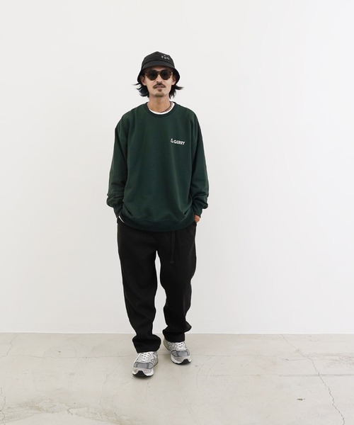 GERRY(ジェリー)の「GERRY / ジェリー 別注 コラボ オーバーサイズ 裏毛 スウェット トレーナー(スウェット・メンズ・ブラック系その他/グレー系その他/ベージュ系その他/グリーン系その他/ブラック系その他2/ブラック系その他3/グレー系その他2/グレー系その他3/ベージュ系その他2/ベージュ系その他3/グリーン系その他2/グリーン系その他3・FREE)」の18枚目の写真
