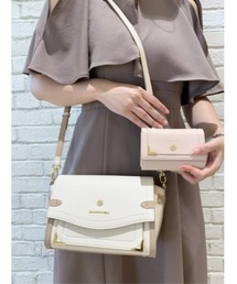 シンプルビジューショルダーバッグ