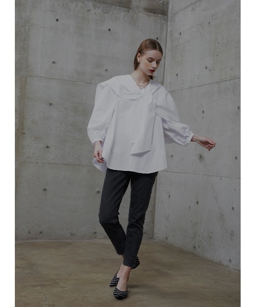 COEL（コエル）の「ケープ風アシメブラウス（シャツ/ブラウス）」 - WEAR