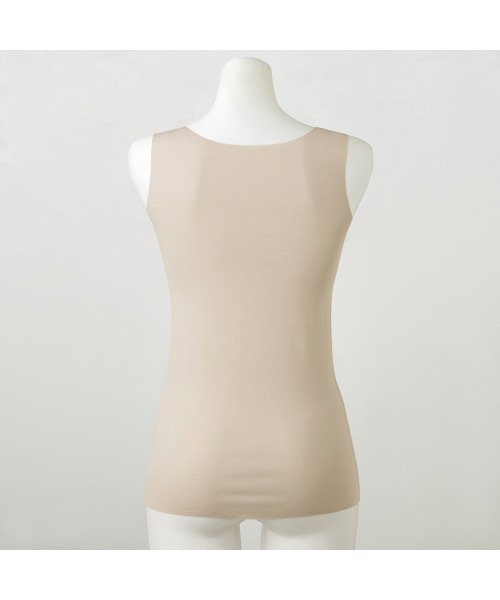 GUNZE（グンゼ）の「KIREILABO/キレイラボ 縫い目がなくてチクチクしにくい ブラタンクトップ オーガニックコットン（インナーウェア/肌着・レディース・杢グレー/ピンク/ホワイト系その他/ブラック/ブルー系その他・LARGE/MEDIUM/X-LARGE）」の7枚目の写真