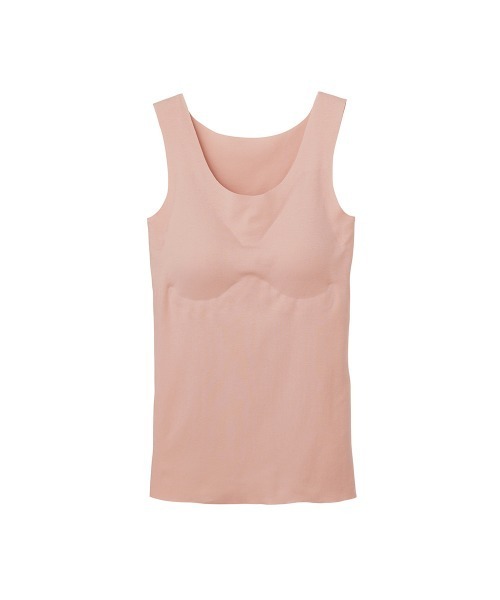 GUNZE（グンゼ）の「KIREILABO/キレイラボ 縫い目がなくてチクチクしにくい ブラタンクトップ オーガニックコットン（インナーウェア/肌着・レディース・杢グレー/ピンク/ホワイト系その他/ブラック/ブルー系その他・LARGE/MEDIUM/X-LARGE）」の19枚目の写真