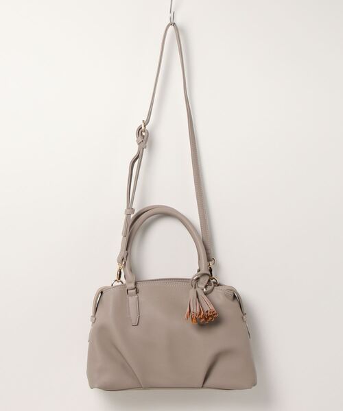 CECIL McBEE(セシルマクビー)の「【CECIL McBEE / セシルマクビー】 レイズ 2wayハンドバッグ(ハンドバッグ・レディース・ブラック/ライトグレー/グレー・FREE)」の3枚目の写真