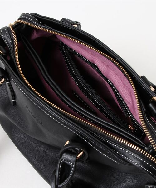 CECIL McBEE(セシルマクビー)の「【CECIL McBEE / セシルマクビー】 レイズ 2wayハンドバッグ(ハンドバッグ・レディース・ブラック/ライトグレー/グレー・FREE)」の6枚目の写真