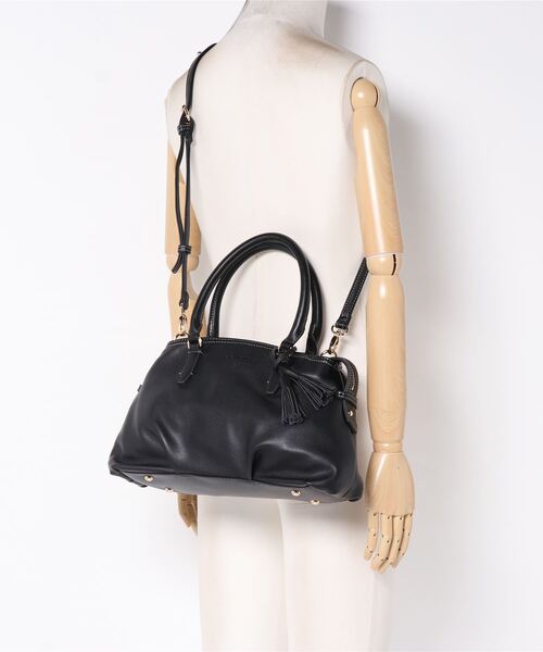 CECIL McBEE(セシルマクビー)の「【CECIL McBEE / セシルマクビー】 レイズ 2wayハンドバッグ(ハンドバッグ・レディース・ブラック/ライトグレー/グレー・FREE)」の7枚目の写真