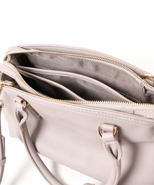CECIL McBEE(セシルマクビー)の「【CECIL McBEE / セシルマクビー】 レイズ 2wayハンドバッグ(ハンドバッグ・レディース・ブラック/ライトグレー/グレー・FREE)」の8枚目の写真