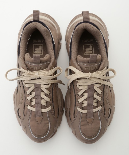 FILA(フィラ)の「別注モデル【emmi×FILA】INTERATION LIGHT(スニーカー・レディース・ブラウン・26cm/24cm/23cm/25cm)」の6枚目の写真