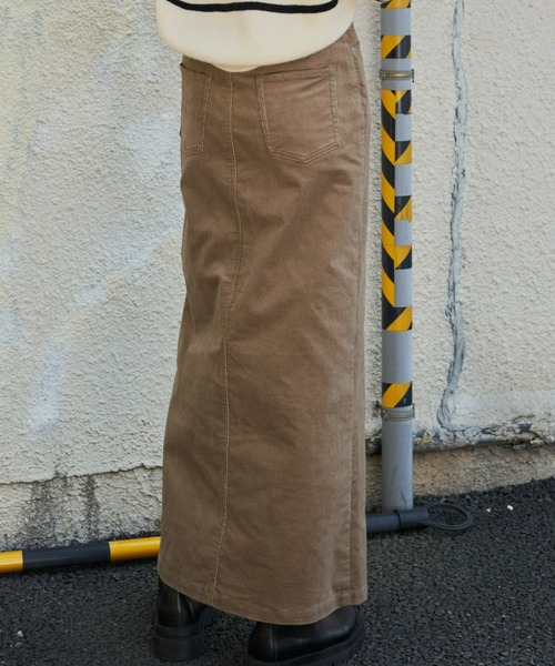 Auntie Rosa Holiday(アンティローザホリデー)の「コーデュロイスカート(スカート・レディース・ブラック/ブラウン/サンドベージュ/カーキ・マルチサイズ)」の17枚目の写真
