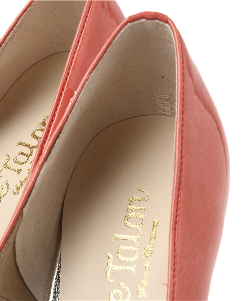 LE TALON（ルタロン）の「◇9.5cmプラットオープントゥ（パンプス・レディース・ブラック/ベージュ/オレンジ・36.5/35.5/38/36/37/37.5/35）」の9枚目の写真