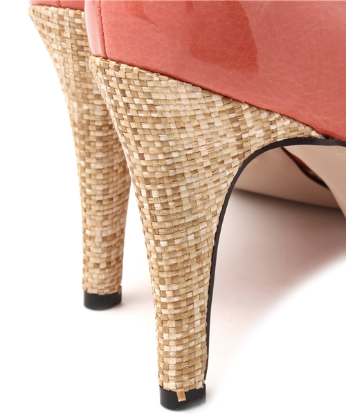 LE TALON（ルタロン）の「◇9.5cmプラットオープントゥ（パンプス・レディース・ブラック/ベージュ/オレンジ・36.5/35.5/38/36/37/37.5/35）」の10枚目の写真