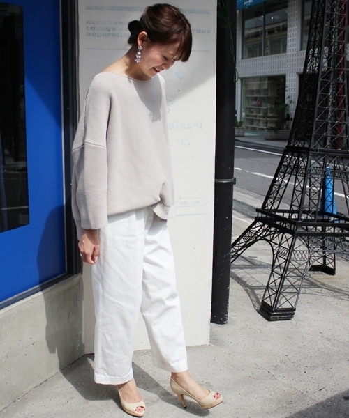 LE TALON（ルタロン）の「◇9.5cmプラットオープントゥ（パンプス・レディース・ブラック/ベージュ/オレンジ・36.5/35.5/38/36/37/37.5/35）」の14枚目の写真