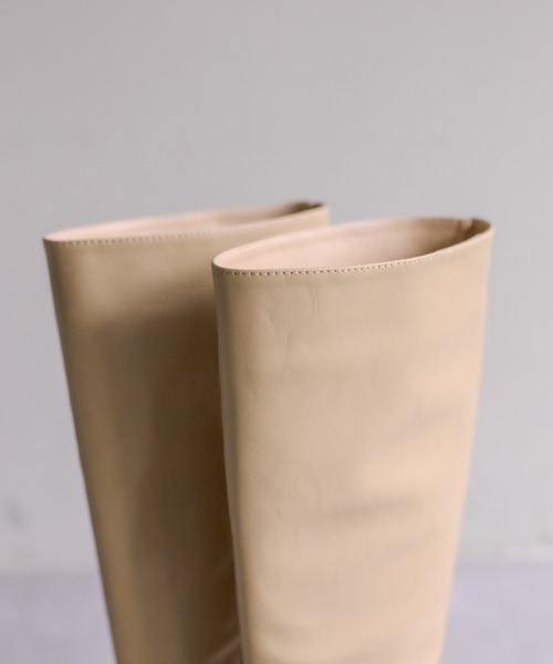 mystic（ミスティック）の「ボリュームソールロングブーツ（ブーツ・レディース・ベージュ/オリーブ・36/37/38）」の17枚目の写真