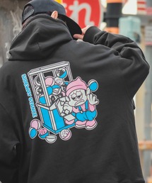 SIDEWAY STANCE（サイドウェイスタンス）の「【SIDEWAY STANCE】オリジナル グラフィック プリント スウェット パーカー（パーカー）」
