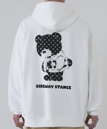 【SIDEWAY STANCE】オリジナル グラフィック プリント スウェット パーカー