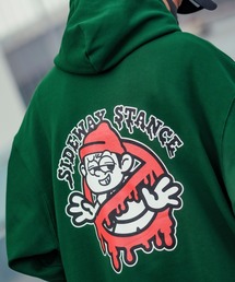 SIDEWAY STANCE | 【SIDEWAY STANCE】オリジナル グラフィック プリント 裏毛 スウェット パーカー(パーカー)