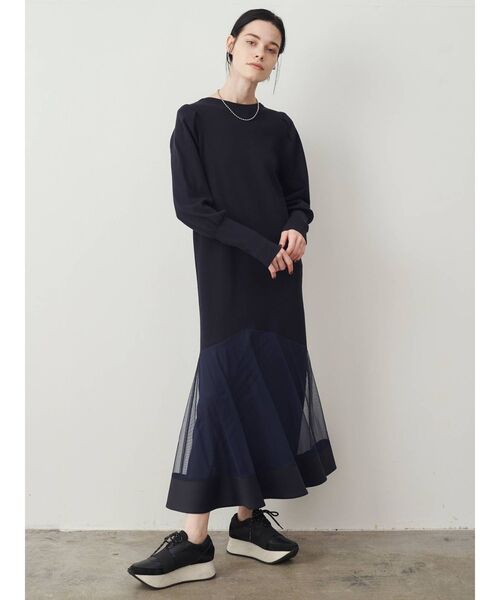 ELENDEEK(エレンディーク)の「プラットフォームスニーカー(スニーカー・レディース・ネイビー/ブラック/ホワイト・2/3/1)」の10枚目の写真