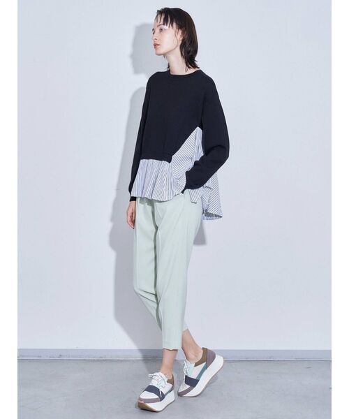 ELENDEEK(エレンディーク)の「プラットフォームスニーカー(スニーカー・レディース・ネイビー/ブラック/ホワイト・2/3/1)」の12枚目の写真