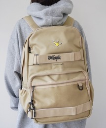 Mark Gonzales | メッシュポケット スケーター バックパック 【（What it isNt）ART BY MARKGONZALES / (ワットイットイズント) アートバイ マークゴンザレス 】(バックパック/リュック)