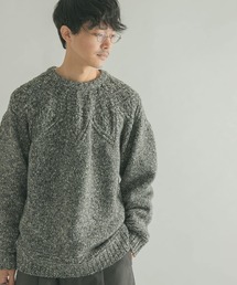 FORK&SPOON | FORK&SPOON　求心クルーネックニット(ニット/セーター)