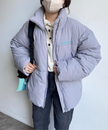 CPCM | 胸刺繍ボリューム中綿ブルゾン(ダウンジャケット/コート)