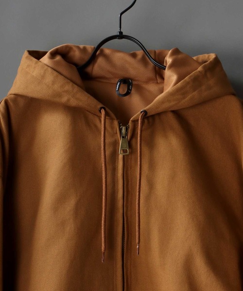 IZBN フード付きブラウンジャケット Mサイズ　HEY-SMITH Carhartt フード付きブラウンジャケット M
