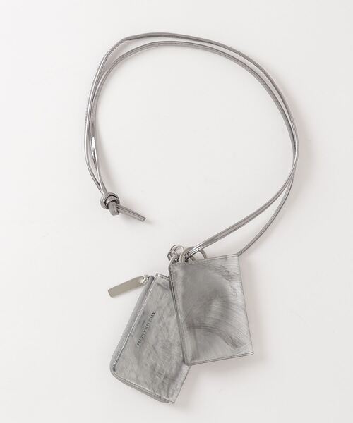 PATRICK STEPHAN/パトリックステファン/Leather wallet & card case 'empty-handed'　ネックウォレット/183AWA06