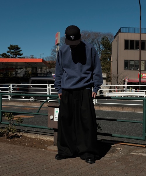 TOWNCRAFT(タウンクラフト)の「【TOWNCRAFT/タウンクラフト】PIGMENT CREW SWEAT プルオーバースウェット(スウェット・メンズ・ブラック/ネイビー/スモークピンク/ライトグリーン/ライトパープル/ベージュ/パープル/ブルーグレー/グリーン・LARGE/X-LARGE/XX-LARGE/MEDIUM)」の6枚目の写真