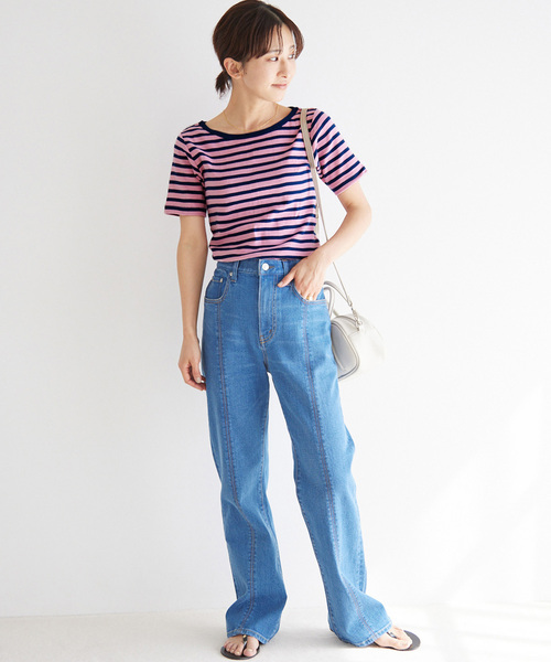 JOURNAL STANDARD relume（ジャーナルスタンダード　レリューム）の「RELUME ラウンドバッグ（ボストンバッグ・レディース・イエロー/ホワイト/ブラック/サックスブルー・FREE）」の13枚目の写真