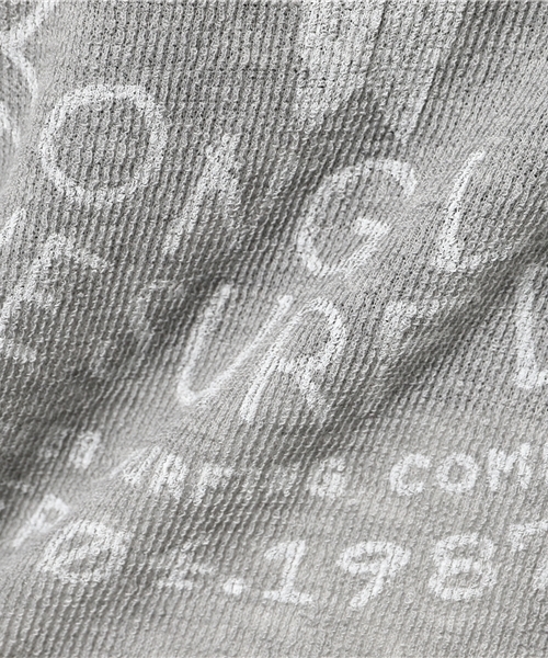 AZUL by moussy（アズールバイマウジー）の「32/-TR変形天竺ドルマンフーディPO（Tシャツ/カットソー・レディース・オフホワイト/トップグレー/ネイビー・SMALL/MEDIUM）」の11枚目の写真