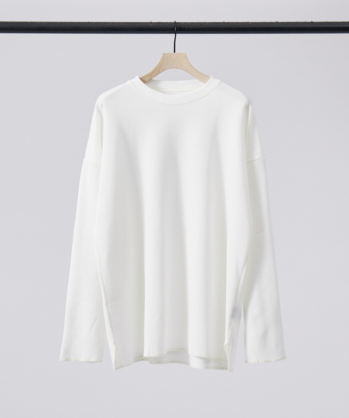 UNIVERSAL OVERALL（ユニバーサルオーバーオール）の「【UNIVERSAL OVERALL / ユニバーサル オーバーオール】ルーズフィット サーマル パックTシャツ（Tシャツ/カットソー・メンズ・ホワイト/ブラック/ホワイト系その他/ブラック系その他/ホワイト系その他2/ブラック系その他2・M/L/XL）」の2枚目の写真