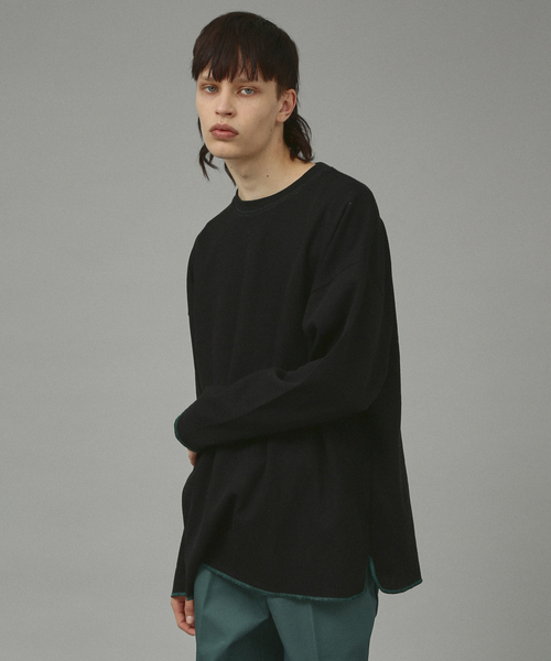 UNIVERSAL OVERALL（ユニバーサルオーバーオール）の「【UNIVERSAL OVERALL / ユニバーサル オーバーオール】ルーズフィット サーマル パックTシャツ（Tシャツ/カットソー・メンズ・ホワイト/ブラック/ホワイト系その他/ブラック系その他/ホワイト系その他2/ブラック系その他2・M/L/XL）」の6枚目の写真