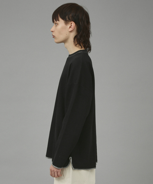 UNIVERSAL OVERALL（ユニバーサルオーバーオール）の「【UNIVERSAL OVERALL / ユニバーサル オーバーオール】ルーズフィット サーマル パックTシャツ（Tシャツ/カットソー・メンズ・ホワイト/ブラック/ホワイト系その他/ブラック系その他/ホワイト系その他2/ブラック系その他2・M/L/XL）」の12枚目の写真