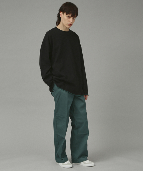 UNIVERSAL OVERALL（ユニバーサルオーバーオール）の「【UNIVERSAL OVERALL / ユニバーサル オーバーオール】ルーズフィット サーマル パックTシャツ（Tシャツ/カットソー・メンズ・ホワイト/ブラック/ホワイト系その他/ブラック系その他/ホワイト系その他2/ブラック系その他2・M/L/XL）」の16枚目の写真