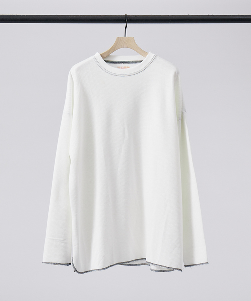 UNIVERSAL OVERALL（ユニバーサルオーバーオール）の「【UNIVERSAL OVERALL / ユニバーサル オーバーオール】ルーズフィット サーマル パックTシャツ（Tシャツ/カットソー・メンズ・ホワイト/ブラック/ホワイト系その他/ブラック系その他/ホワイト系その他2/ブラック系その他2・M/L/XL）」の20枚目の写真