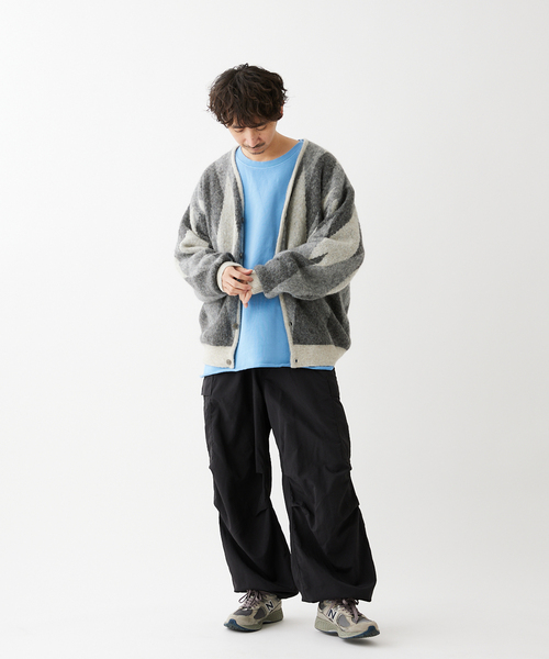 ARMY TWILL（アーミーツイル）の「【ARMY TWILL / アーミーツイル】別注 ナイロン カーゴパンツ（カーゴパンツ・メンズ・ブラック/カーキ/ホワイト・LARGE/MEDIUM）」の6枚目の写真