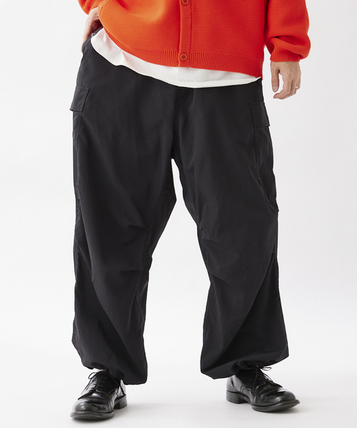 ARMY TWILL（アーミーツイル）の「【ARMY TWILL / アーミーツイル】別注 ナイロン カーゴパンツ（カーゴパンツ・メンズ・ブラック/カーキ/ホワイト・LARGE/MEDIUM）」の9枚目の写真