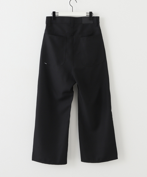 Jieda（ジエダ）の「【JIEDA / ジエダ】WIDE ONE TUCK STRAIGHT PANTS（スラックス・メンズ・ブラック/ホワイト系その他・1/2）」の13枚目の写真