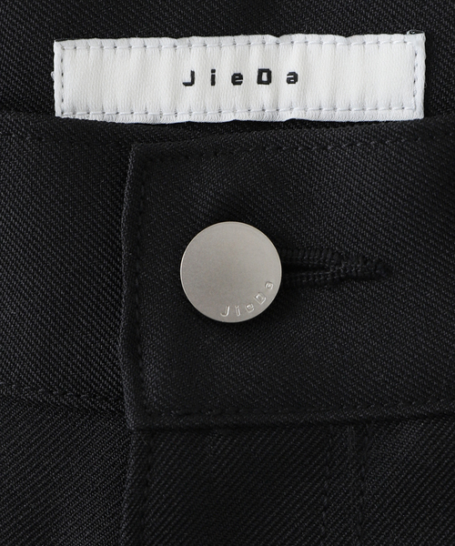 Jieda（ジエダ）の「【JIEDA / ジエダ】WIDE ONE TUCK STRAIGHT PANTS（スラックス・メンズ・ブラック/ホワイト系その他・1/2）」の3枚目の写真