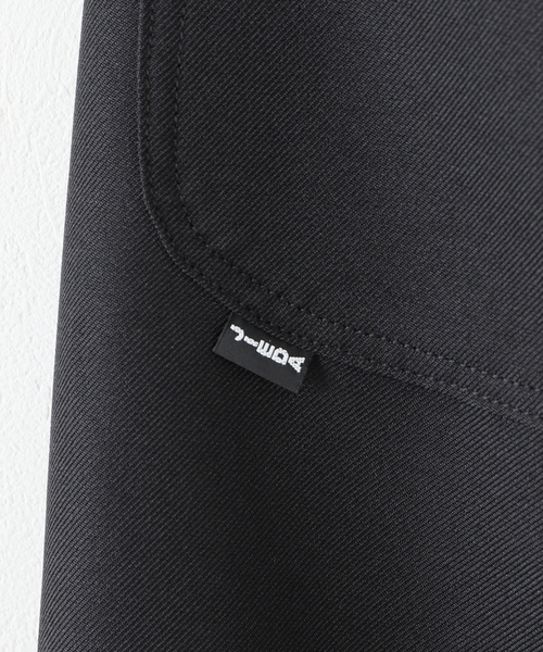 Jieda（ジエダ）の「【JIEDA / ジエダ】WIDE ONE TUCK STRAIGHT PANTS（スラックス・メンズ・ブラック/ホワイト系その他・1/2）」の4枚目の写真