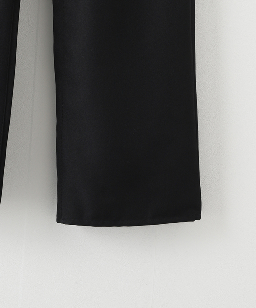 Jieda（ジエダ）の「【JIEDA / ジエダ】WIDE ONE TUCK STRAIGHT PANTS（スラックス・メンズ・ブラック/ホワイト系その他・1/2）」の6枚目の写真