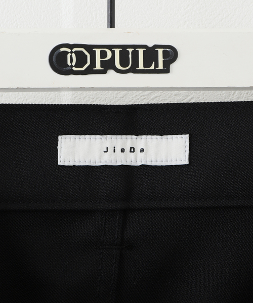 Jieda（ジエダ）の「【JIEDA / ジエダ】WIDE ONE TUCK STRAIGHT PANTS（スラックス・メンズ・ブラック/ホワイト系その他・1/2）」の9枚目の写真